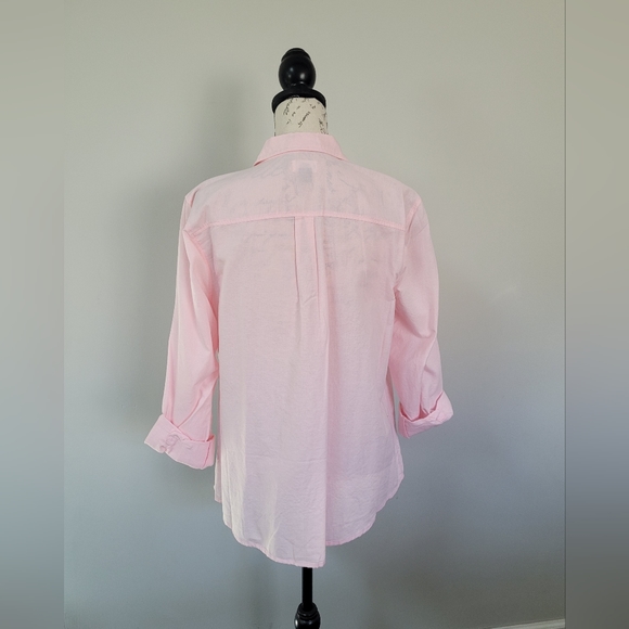 Old Navy pink cotton oxford in XL - Picture 3 of 9